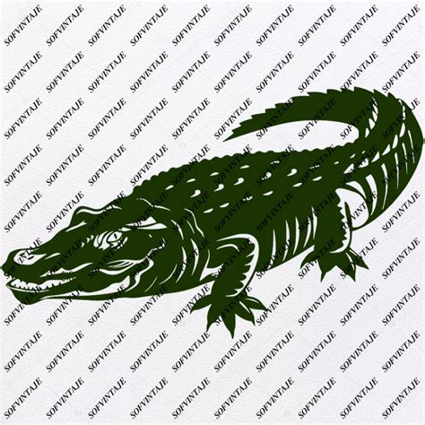 Crocodile Crocodile Head Svg File Alligator Original Design