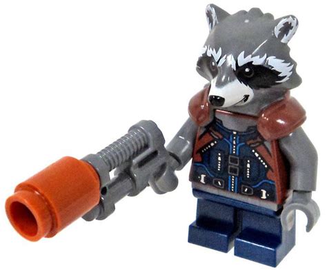 LEGO Marvel Avengers Infinity War Rocket Raccoon Minifigure [No ...