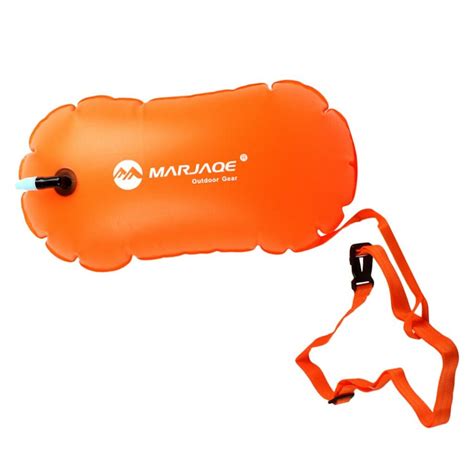 Orange Inflated Buoy Flotation Device For Pool Open Sea Safety