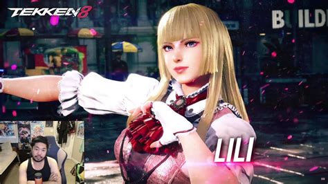 React Tekken Lili Reveal Gameplay Trailer Youtube