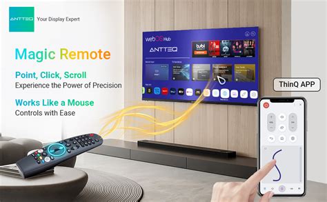 Antteq Inch Smart Tv Webos Tv Magiq With Thinq Ai Voice Magic