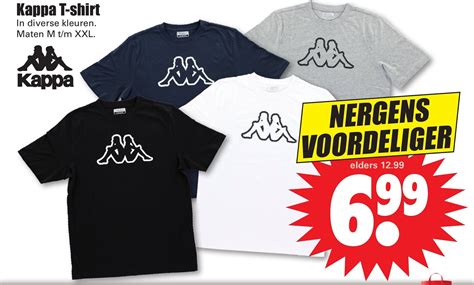 Kappa T Shirt Aanbieding Bij Dirk