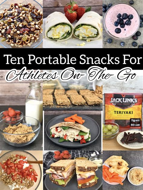 Ten Portable Snacks For Athletes On The Go Copy Heather Mangieri Nutrition