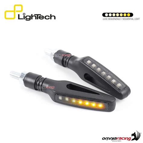 Pair Of Universal Approved Lightech Led Turn Signals Indicators