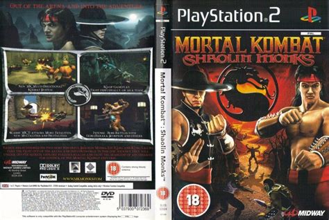 Mortal Kombat Shaolin Monks PS2 Cover