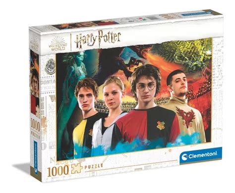 Rompecabezas Harry Potter Torneo 1000 Pz Clementoni Italia Copa De Los