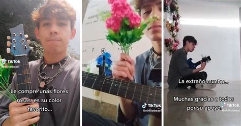 Tiktok Viral Joven Visita La Tumba De Su Enamorada Fallecida Para