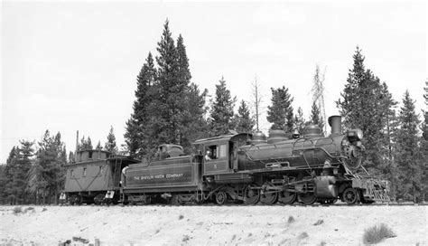 Shevlin Hixon 5 With A Former Great Northern Caboose Jerry Lamper