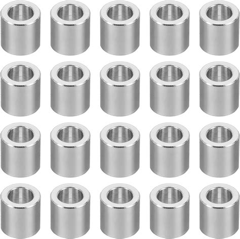 Amazon PATIKIL M6 Aluminum Spacers 10 Pcs Metal Spacer Aluminum