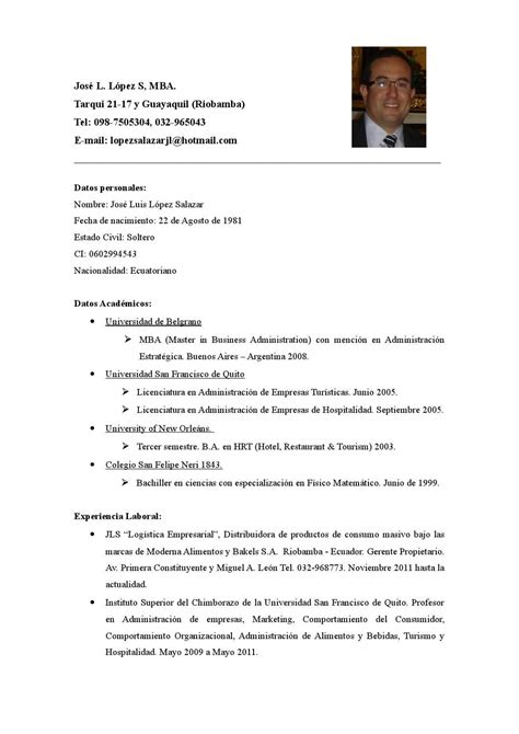 Cv Jose Luis Lopez 2014 By Jose Luis Lopez Salazar Issuu