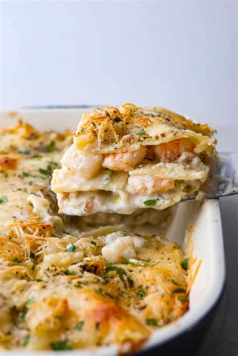 Seafood Lasagna - Recipe Concepts