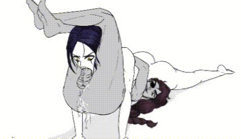 Animated Throatwrestling Samira Vs LeBlanc By KH Hentai Foundry