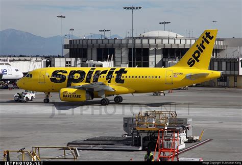 N505NK | Airbus A319-132 | Spirit Airlines | Jonathan Kang | JetPhotos