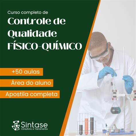 Controle de Qualidade Físico químico Sintase Consultoria e