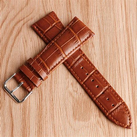 Brown Watchband Genuine Leather Watch Band 18mm 20mm 22mm 24mm High