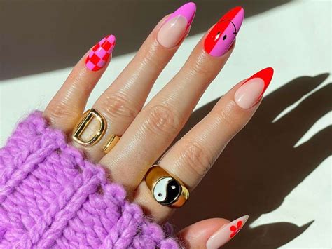 35 Checkerboard Nail Ideas Youll Want To Copy Stat