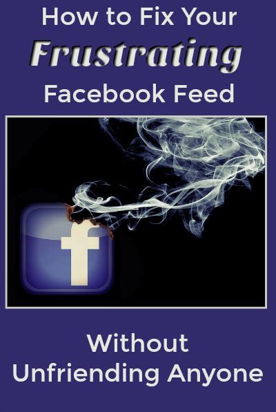 how to fix facebook feed