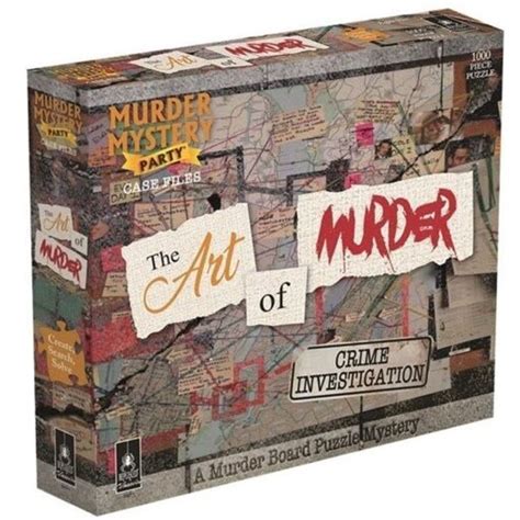 Murder Mystery Party Case Files Puzzles The Art Of Murder Boardgames Ca