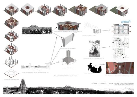 hampi bazaar restoration and housing :: Behance