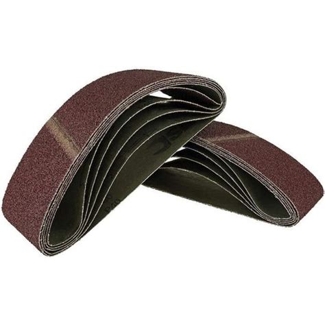 Lot De Bandes Abrasives En Tissu M Lang Es X Mm Pour Ponceuse