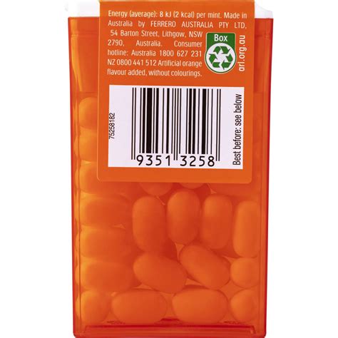 Tic Tac Orange 24g | Woolworths