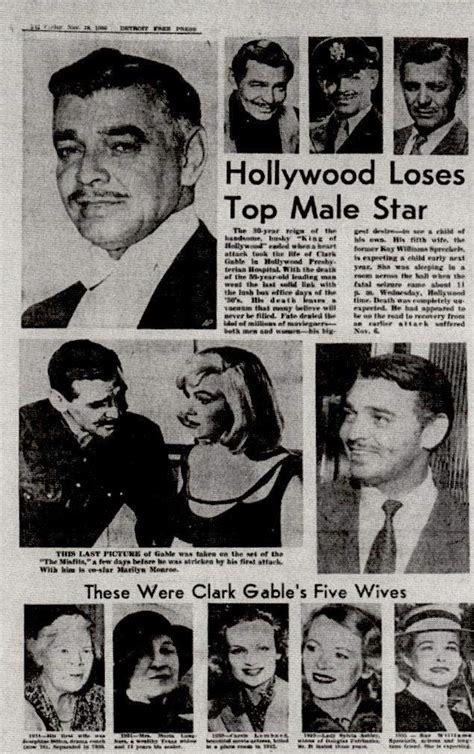 Remembering Clark Gable Dear Mr Gable