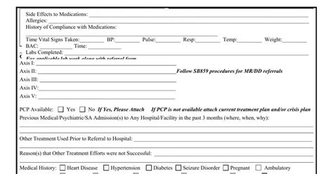 Nc Regional Referral Form Fill Out Printable PDF Forms Online