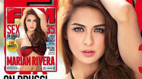 Marian Rivera Covers Fhm Magazine Thailand 2014 Issue Youtube