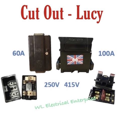 TNB LUCY 60A 100A 250V 415V Cut Out Unit With Fuse Shopee Malaysia