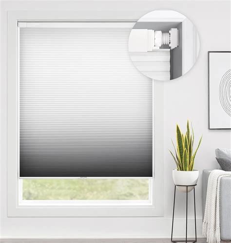 Amazon.com: LazBlinds No Tools No Drill Cordless Cellular Shades