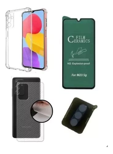 Capa Pel Cula D Ceramica Camera Tras Para Galaxy M G