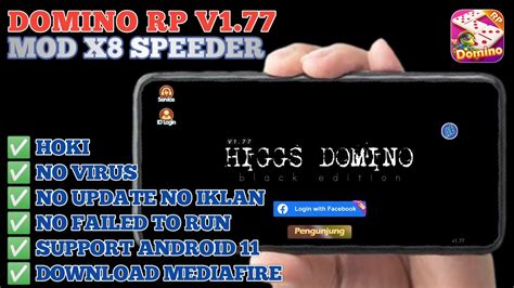 Domino Rp V1 77 Terbaru Mod X8 Speeder Tema Black Edition Higgs