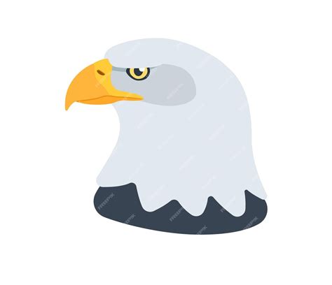 Premium Vector | Eagle head vector isolated icon. eagle emoji illustration. eagle vector ...