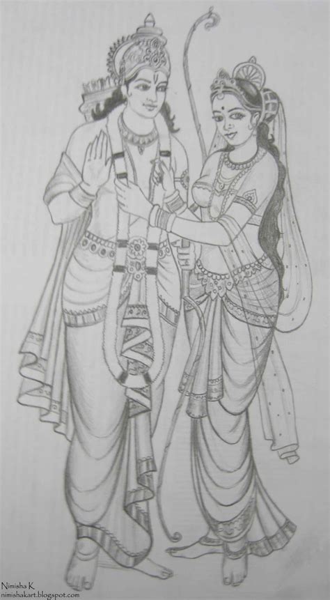 sita ramam pencil sketch  betty mcclusky blog