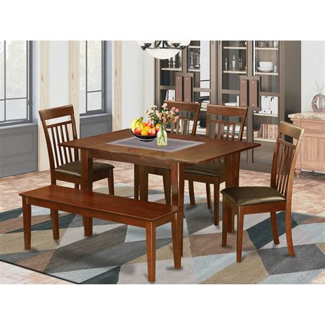 Lark Manor Adonica Butterfly Leaf Solid Wood Dining Set And Reviews Wayfair