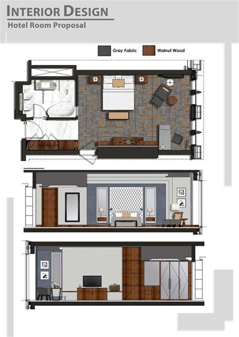 Hotel Room Concept Design On Behance Hotel Room Design Plan Hotel