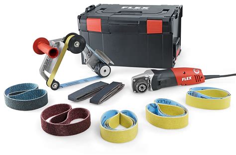 Flex Trinoxflex Burnishing Machine Pipe Belt Sander Kit Off