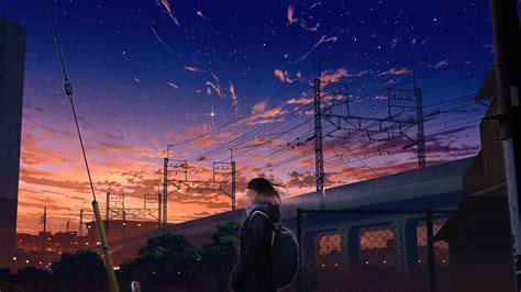 Details 65+ anime sunset wallpaper 4k best - in.cdgdbentre