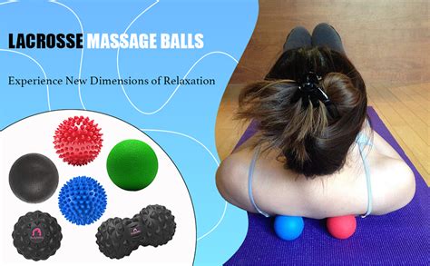 Bodylastics Deep Tissue Lacrosse Massage Balls For Total Body Deep