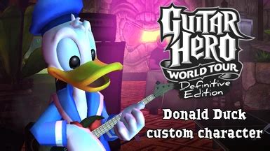 Donald Duck - Custom Character at Guitar Hero World Tour Nexus - Mods ...