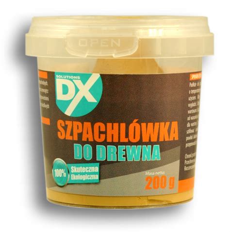 Dx Szpachl Wka Do Drewna G D B Cena Opinie Rodki