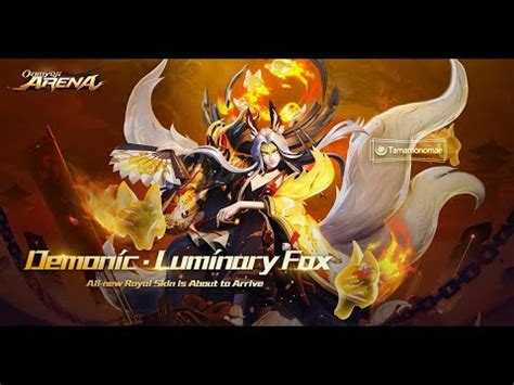 Onmyoji Arena Tamamonomae S Demonic Luminary Fox YouTube