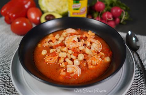 Pozole De Camarón Mi Cocina Rápida