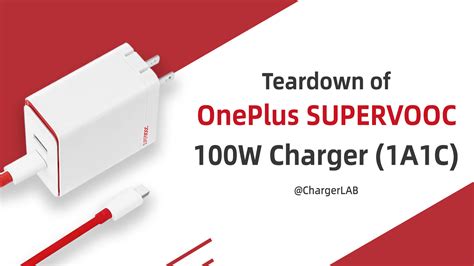 Teardown Of OnePlus SUPERVOOC 100W Dual Ports Charger 1A1C Chargerlab