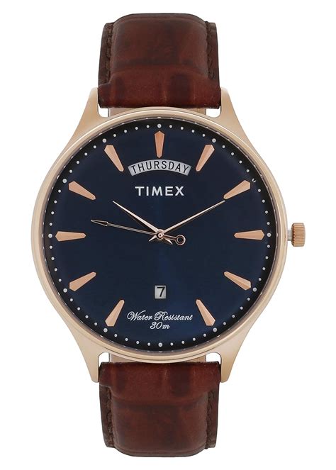 Timex Analog Blue Dial Men S Watch Tweg Amazon In Watches