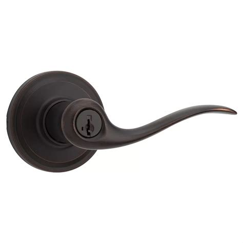 Weiser Toluca Venetian Bronze Keyed Entry Lever With Smartkey The Home Depot Canada