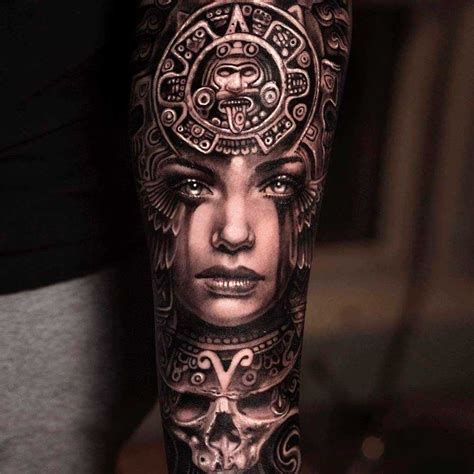 Ideas De Tatuaje En Tatuaje Azteca Tatuajes Mayas Aztecas The Best