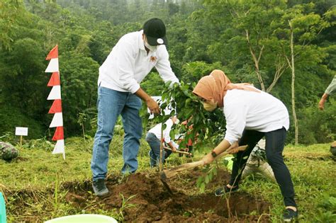 Bupati Tiwi Ayo Tanam Pohon Untuk Lestarikan Mata Air Pemerintah