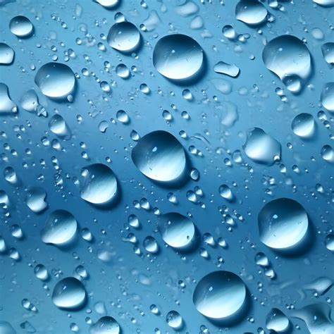 Textura De Las Gotas De Agua Foto Premium