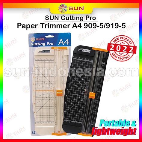 Paper Trimmer A4 909-5/919-5 • SUN Indonesia | SUN - Paper . Ink . CISS | SUN Revo ink | Tinta ...